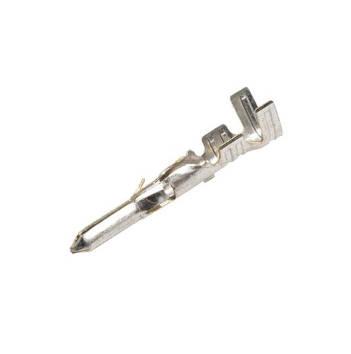 Crimp connector pin, tin plated (20u&quot;), 18-24AWG wire gauge range
