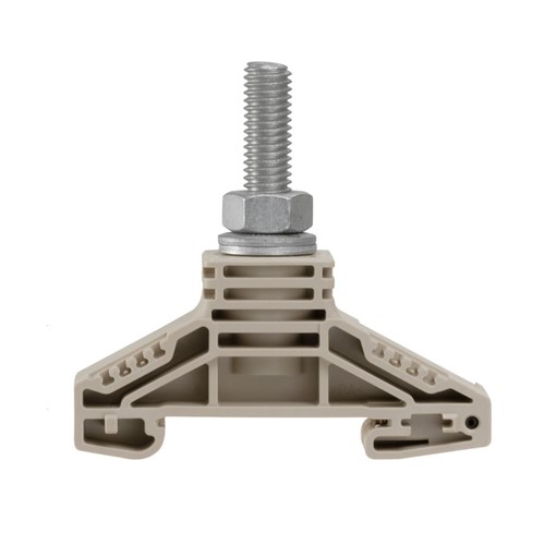 Bolt type terminal block, 1000V 200A, M8 stud size, beige, UL94V-0