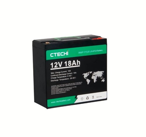 [T:Description]

Our 12.8V 18Ah LiFePO4 Battery is the perfect way to replace your traditional bulky lead acid batteries with a reliable, efficient and eco-friendly alternative. Thanks to advances in battery technology, LiFePO4 batteries have become the go-to choice for many applications such as home alarms, security systems, backup power, toys, agricultural equipment, kontiki or long line fishing, camping, consumer devices, tools, and torches.
[BR]
[BR]
This powerful lithium-ion phosphate battery provides a 12.8V output with an 18Ah capacity, allowing you to power up your devices without the need for frequent recharging. It is designed to be lightweight and highly durable, making it the perfect choice for your portable devices. Furthermore, the battery has a built-in protective circuit board to ensure safety, and it is thermally and shock resistant.
[BR]
[BR]
Our 12.8V 18Ah LiFePO4 Battery is a great way to upgrade from old, less efficient lead acid batteries and take advantage of the fast charge, long life, and eco-friendly alternative that LiFePO4 batteries provide. Get yours today to experience the convenience and reliability of this incredible battery.

[T:Tech Specs]
Nominal voltage: 12.8V 18Ah
[BR]
Type: LiFePO4 High-Performance Lithium Battery
[BR]
Dimensions: 181mm (L) x 77mm (W) x 185mm (H)
[BR]
Terminals: 4.8mm QC terminals
[BR]
Weight: 2.3KG
[BR]
Additional: Integrated BMS PCBA, 18A maximum charge/discharge current
[T:Uses:]
[UL]- Replacement batteries for lead acid - Home Alarms - Security Systems - Backup Power - Toys - Agricultural - Kontiki/Long Line Fishing - Camping - Consumer Devices - Tools -Torches[/UL]