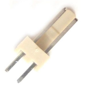 2-PIN PCB Mount Polarised Vertical Pin Header