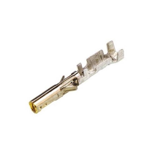 3mm Female Micro-Fit crimp terminal, selective gold plating, 20-24AWG wire size