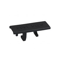 Cover for 4527 PCB Mount fuse holder, black nylon, flame retardant