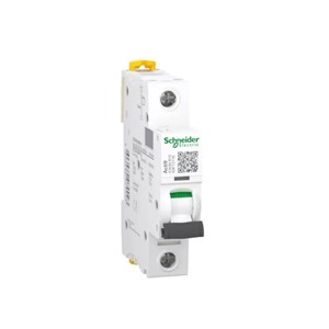16A Acti9 IC60N Miniature circuit breaker, 1-pole, DIN-rail mounting, type B curve, 6kA short circuitbreaking capacity at 240VAC 50/60Hz, 20,000 cycle mechanical endurance, 10,000 cycle electricalendurance, IP20 environmental rating, EN/IEC 60947-2, EN/IEC 60898-1 standards