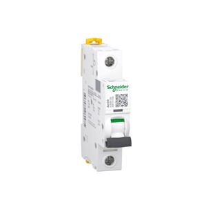 6A Miniature circuit breaker, single pole, DIN-rail mounting, D-curve tripping, 6kA shortcircuit breaking capacity, 230/400V, 20,000 cycle mechanical endurance, 10,000 cycle electricalendurance