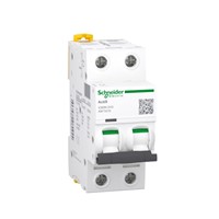 10A Miniature circuit breaker, 2-pole, DIN-rail mounting, D-curve, AC/DC networks, 6kA breakingcapacity at 440VAC, 20,000 cycle mechanical endurance, 10,000 cycle electrical endurance,IEC60947-2, IEC60898-1