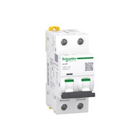 16A Miniature circuit breaker Acti9 iC60L, two pole, DIN-rail mounting, type C curve, 20kA shortcircuit breaking capacity at 440VAC 50/60Hz, 20,000 cycle mechanical endurance, 10,000 cycleelectrical endurance, IEC/EN 60947-2, IEC/EN60898-1
