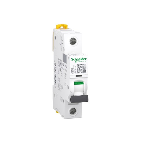 32A Miniature circuit breaker, single pole, iC60L, DIN-rail mounting, type K curve, AC/DC networktypes, 20kA short circuit breaking capacity, 230VAC 50/60Hz, 20,000 cycle mechanical endurance,10,000 cycle electrical endurance, EN/IEC 60947-2, EN/IEC 60898-1