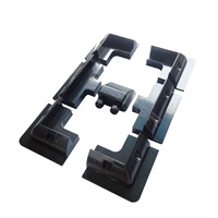 Solar panel mounting bracket set. Very high quality UV resistant ABS plastic brackets (black),simple installation process. Set includes:

4 x Corner brackets

2 x Side brackets

1 x Cable gland junction box

Installation does not require drilling into the surface the solar panel is mounted to. This methodpreserves the roof of your trailer, caravan or motorhome.