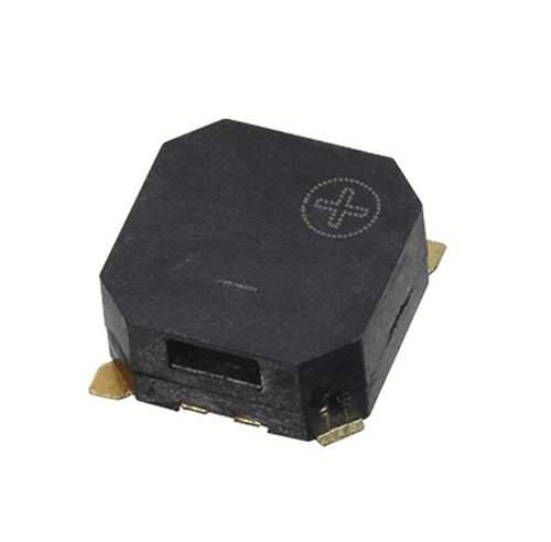 2730Hz SMD Magnetic buzzer, 3-5VDC 100mA, 82dB sound pressure, 8.5mm x 8.5mm x 3.0mm, top portsound vent