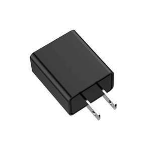 5VDC 2A 10W Wall mounting USB power supply, 100-240VAC input, 2-pin USA AC pins, shortcircuit protection, over current protection, USB-A output connector, 30,000hr MTBF, black ABS plasticcase, pins 2 and 3 connected, MEPS level VI efficiency, FCC, CE, safety approvals