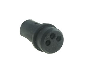 3-pin Amphenol circular &quot;push-on&quot; plug, 250V 8A, crimp style terminals (AM-44-102-1414S-1K-101)