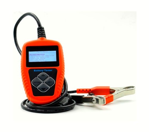 8-30VDC Lead acid battery tester, 20-300CCA measurement range, USB output, LCD display,alligator clips