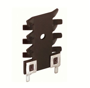 TO220 Heatsink black anodised tin plated brass pins as per approved drawings and specifications