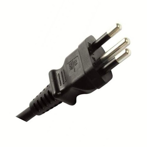 10A 1.3M AC Power cable, N18298 227IEC 53(RVV) 300/500V H05VV-F 4V-75 2 x 0.75mm2 cable (black),male Brazilian KCS70-5001-85 D-16 plug, IEC C13 female QT3 plug, as per approved drawings andspecifications, revision 00 07-NOV-2013