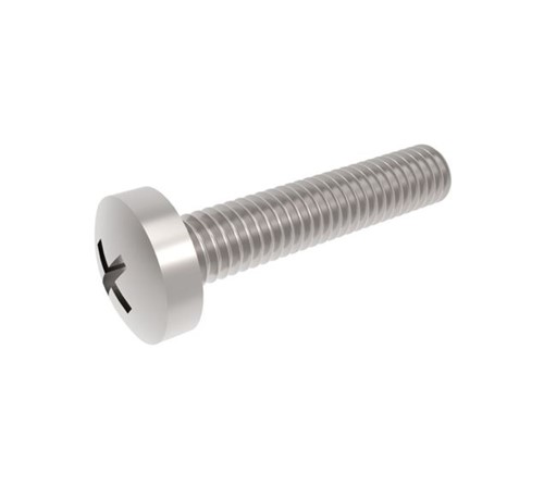 Zinc plated screw for use with BR-1051 plunger tamper switch, 6-32 x 5/8&quot; UNC machine thread