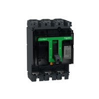 Circuit breaker basic frame, ComPacT NSX100F, 3-pole, 100A rated current, 690VAC ratedoperational voltage 35kA/440VAC breaking capacity, 50,000 cycle mechanical endurance, 30,000 cycleelectrical endurance (440VAC), IP40 protection, IEC/EN 60947-2