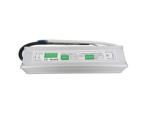 60W 12VDC 170-250VAC IP67 Switch mode LED power supply 1-wire output wall mount aluminium housingCE NZ AC Plug