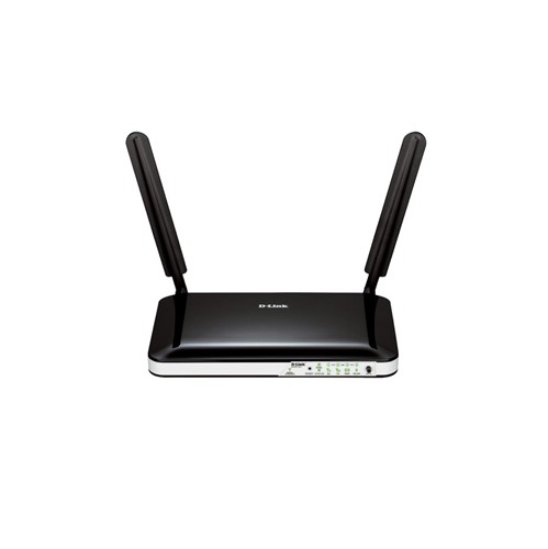 D-Link 4G/LTE Wi-Fi hotspot, 150Mbps download speed, 50Mbps upload speed, 300Mbps Wi-Fi speed,dual active firewalls, WPA/WPA2 wireless encryption, 4 x 10/100 Ethernet ports, WAN RJ-45port, standard SIM slot, 2 x detachable 4G antenna, 802.11b, 802.11g, 802.11n