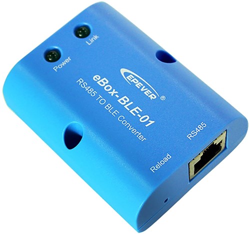 [T:Description]
The Bluetooth Serial Adaptor for eTracer is the perfect solution for those who need a reliable way to monitor, control, and set parameters for their eTracer MPPT solar controller and inverter. This adaptor uses high-performance and ultra-low power consumption Bluetooth dedicated chip, Bluetooth 4.0 and BLE technology to guarantee fast and strong anti-interference ability communication.
[BR]
[BR]
It is conveniently plug-and-play and requires no external power supply supporting up to a 10M communication distance. This adaptor gives users the ability to via an iOS or Android app via Bluetooth, making it highly versatile and perfect for solar charging, solar installations, energy management, and solar battery charging. 
[BR]
[BR]
Get the Bluetooth Serial Adaptor for eTracer today and take control of your energy needs.

[T:Uses]
[UL]- Solar Charging - Solar Installation - Energy Management - Solar Battery Charging[/UL]