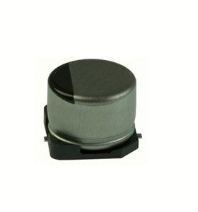 330uF 6.3V 20% SMD Electrolytic capacitor, 2000hr @ 85c, 8mm x 6.2mm case size