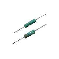 47R 5W 5% Wirewound axial resistor, flameproof insulation coating, high pulse loading, 17.5mm x6.5mm body size