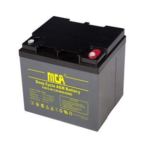 [T:Description]

Introducing the 12V 48Ah AGM Battery, Long Life VRLA—one of the most reliable and long-lasting energy storage solutions on the market. Ideal for any application requiring a high-output, long-lasting battery, this 12 Volt 48ah Sealed Lead Acid AGM (Absorbent Glass Mat) battery provides exceptional performance in any environment. 
[BR]
[BR]
Its reliable high-reliability design and VRLA (Valve-regulated Lead Acid) technology allow for great power output and a very deep discharge, making it perfect for applications such as solar energy systems, cable TV systems, telecommunications, wheelchairs, mobility scooters, golf carts, marine equipment, camping, railway systems, campervans, energy storage, and even UPS and emergency power systems. Plus, this 12V 48Ah AGM Battery, Long Life VRLA can be used in either vertical or horizontal orientation, so you can easily install it according to your needs. 
[BR]
[BR]
With its low maintenance and long-life design, this is the perfect battery solution for anyone who needs reliable power performance. Get yours today and experience the peace of mind that comes with high-quality and reliable power.

[T:Tech Specs]
Nominal voltage: 12V 48Ah
[BR]
Type: Sealed Lead Acid AGM (Absorbent Glass Mat) VRLA battery
[BR]
Dimensions: 198mm (L) x 166mm (W) x 174mm (H)
[BR]
Terminals: M6 Screw-In Terminals
[BR]
Weight: 14.5KG
[BR]
Additional: -20c to +50c operating temperature range, Safety approvals: IEC60896-21/22, JIS C8704, YD/T799, BS6290:4, GB/T 19638, UL1989
[T:Uses:]
[UL]- Home Alarms - Security Systems - Backup Power - Agricultural - Golf Carts - Golf Trundlers - Mobility Scooters - Trolling Motors - Campervans - Camping - Solar Energy Storage - Uninterruptible Power Supply[/UL]