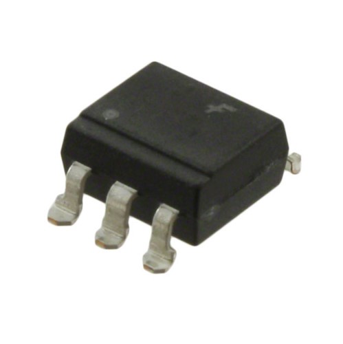 SMD Zero-cross TRIAC driver optoisolator, high dv/dt, 10kV/us, 800V blocking voltage, 2mA triggersensitivity, PDIP-6 package , UL1577 5kVAC for 1 minute, DIN-EN/IEC60747-5-5