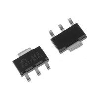 100V 1.7A 2W SMD N-Channel MOSFET, 0.30R Rds(on), 6.8A pulsed drain current , -55c to +150coperating temperature range, SMD SOT-223-4 package