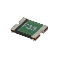 SMD 1210 0.35A 16VDC PTC Resettable fuse, 0.6W power dissipation, 0.20s maximum time to trip,-40C to +85C operating temperature range