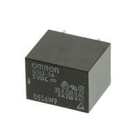 5VDC 10A SPDT General purpose relay, 250VAC/100VDC switching voltage, 72mA coil current, Class B,360mW nominal operating power, fully sealed