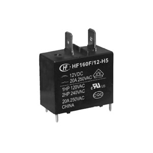 12VDC 25A 900mW Miniature high power relay, 1 Form A, 2HP, 4.5kVAC dielectric strength, heavy load upto 6250VA, UL insulation system Class F, UL/CUL, VDE approved