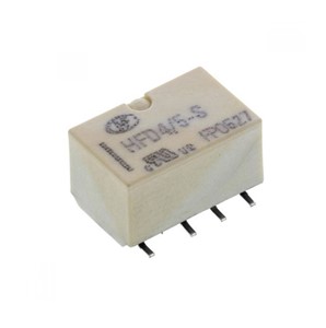 5VDC SMD Subminiature monostable sensitive type relay, 2-amp switching current, 250VAC/220VDCmaximum switching voltage, 62.5VA/60W switching power, 8-pin, 10mm (L) x 6.5mm (W) x 5.65mm (H),UL/cUL, TUV, CQC approvals