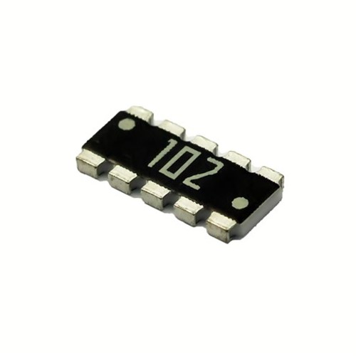 10K 5% 1206 SMD Chip resistor network, metal film, 8-pin, 4-element