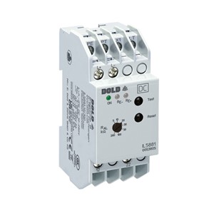 12-280V DPDT 3A Voltage monitoring relay, insulation monitor, 3A, DIN rail mounting, 230VAC,screw terminals, 415VAC max supply voltage, 2 x changeover configuration