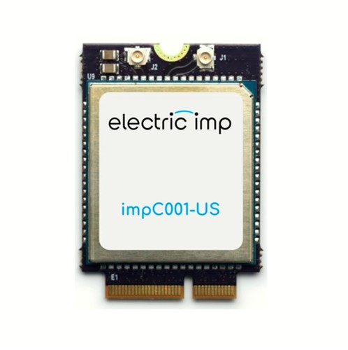 Electric Imp IoT LTE/3G IMP001C module, NZ/AU version, WiFi 802.11A/B/G/N, Ethernet, 400Mhz ARMCortex-M7, 5xSPI, 7xUART, 4xi2c, USB I/O, 38.5mm x 27.2mm plug-in M2/NGFF module