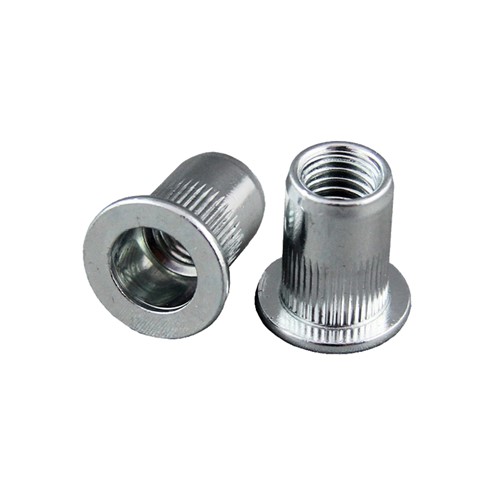 M4 Stainless steel splined rivnut, SS304, LF, 0.30-2.50mm