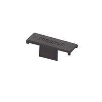 20mm x 5mm Fuse cover, black nylon