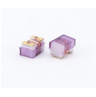 8.2nH 5% Wirewound SMD high frequency chip inductor, 700mA IDC, 0.10ohm RDC, -40C to +85Coperating temperature range, 1.6mm x 1.05mm package