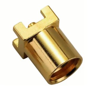 MMCX SMD Connector, female, vertical, 5u&quot; Gold, 50ohm, as per approved drawings and samples