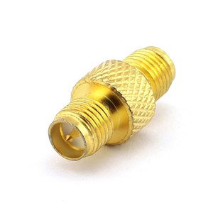 SMA Adaptor connector, SMA female to SMA female, 5u&quot; Gold plated