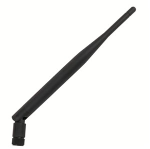 915MHz 3dBi 193mm Dipole antenna with integrated 90 degree hinge, BLACK SMA male, PC + ABSconstruction, vertical polarisation, omni-directional performance, 40W 50R impedance,integrated SAW filter