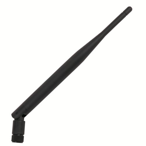 922MHz 5dBi 193mm Dipole antenna with integrated hinge BLACK SMA male, 40W 50R impedance