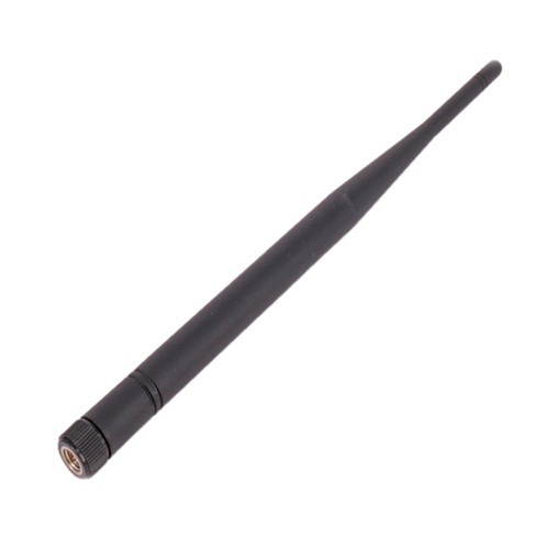 915MHz ISM Vertical mounting 208mm high performance dipole antenna, 6.0dBi, 50R impedance,5u&quot; Gold SMA male connector, 200u&quot; Nickel plated mounting nut, 40W input power, NO printing onantenna body (BLACK), UV resistant additives for long term outdoor exposure