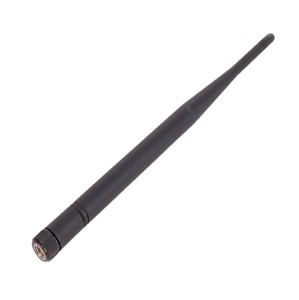 922MHz ISM Vertical mounting 208mm high performance dipole antenna, 6.0dBi, 50R impedance,5u&quot; Gold SMA male connector, 200u&quot; Nickel plated mounting nut, 40W input power, NO printing onantenna body (plain black), UV resistant additives for long term outdoor exposure
