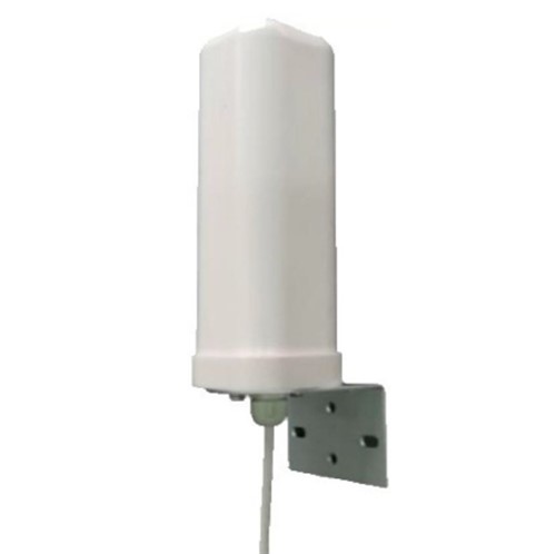 Omni-frequency outdoor antenna, vertical polarisation, <2.0 VSWR, 4.0dBi, 50R impedance,50W maximum power, N female connector, mast mounting system, 66mm x 190mm, UV resistant ABSradome, -40C to +60C operating temperature range
