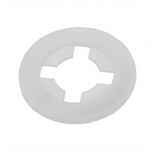 M3 x 6.7mm Screw retaining washer, 1.2mm thickness, nylon 66 UL94V-2, natural colour