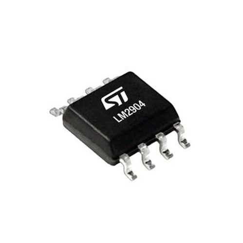 Low power dual operational amplifier, 16-32V supply voltage, 5mA supply current, 100dB gain,1.1MHz bandwidth, 2-circuit, frequency compensation, -40c to +125c operating temperaturerange, SMD SOIC-8 package