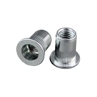 M4 x 11mm Rivnut, SS304 stainless steel
