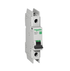 5A Miniature circuit breaker, 1-pole, C60BP, DIN-rail mounting, AC/DC network, type C curve,10kA short circuit breaking capacity at 240VAC, 20,000 cycle mechanical endurance, 10,000 cycleelectrical endurance, IEC 60947-2