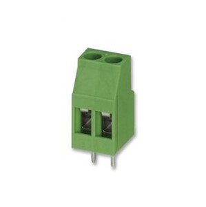 2-way PCB Mount modular terminal block, 5.00mm pitch, 300V 25A rated, 10-24AWG wire gauge range,PA66 UL94V-0 housing (green), UL, cUL, CE, VDE 2-way PCB Mount modular terminal block, 5.00mm pitch, 300V 25A rated, 10-24AWG wire gauge range,PA66 UL94V-0 housing (green), UL, cUL, CE, VDE